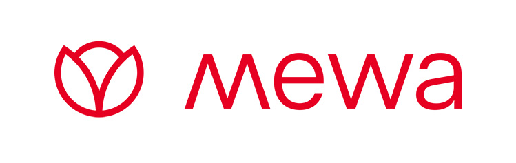 Logo von Textilsharing Mewa und Link auf die Homepage