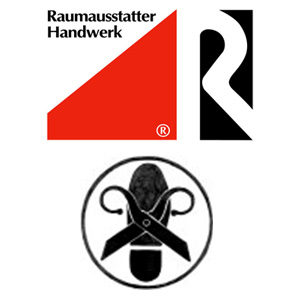 Logo der Raumausstatter- und Bekleidungs-Innung, Symbolbild